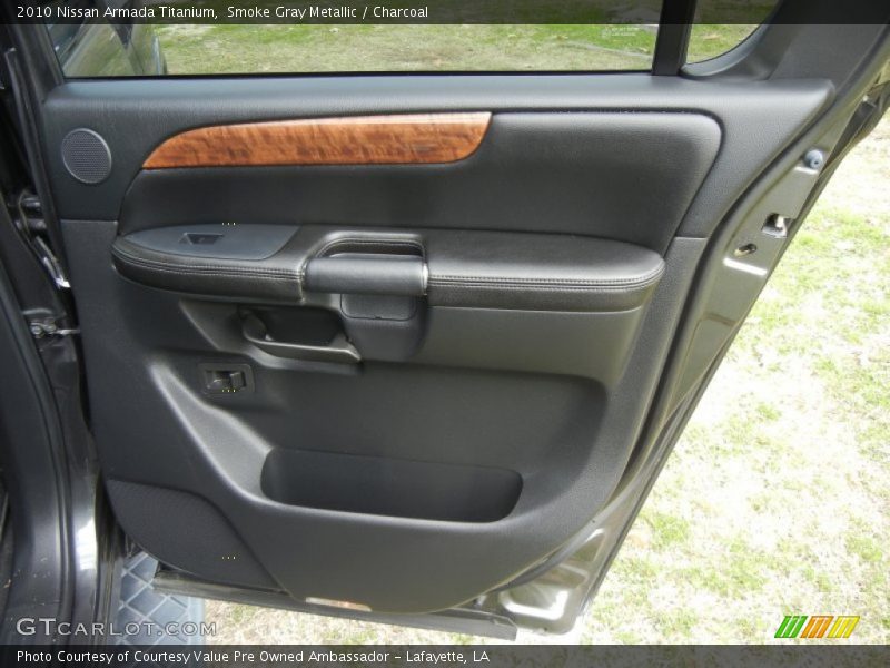 Smoke Gray Metallic / Charcoal 2010 Nissan Armada Titanium