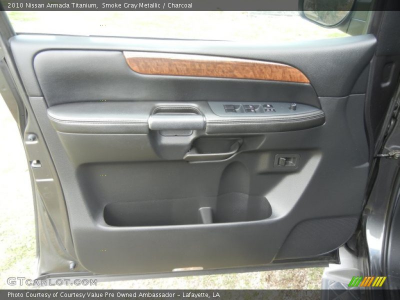 Smoke Gray Metallic / Charcoal 2010 Nissan Armada Titanium
