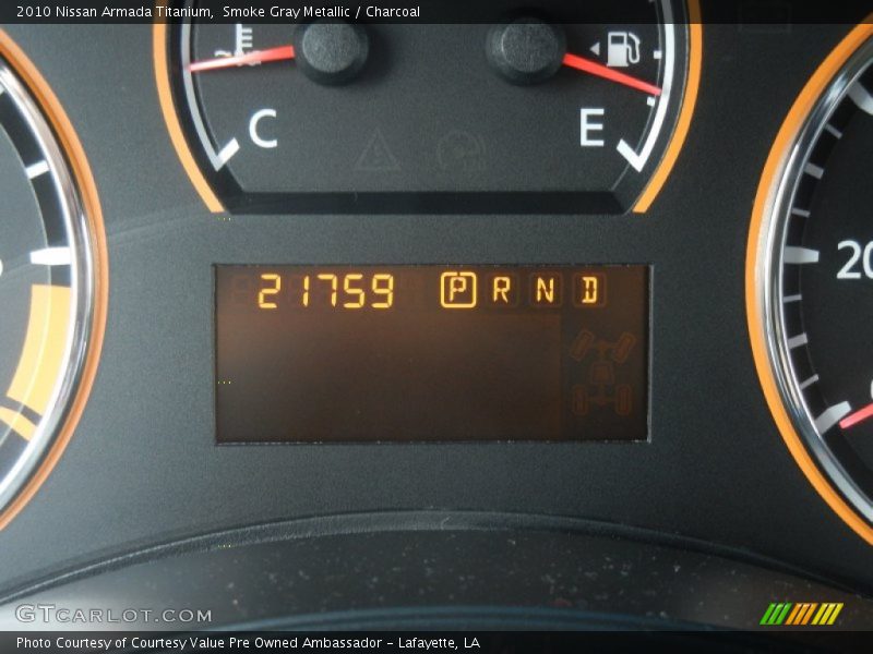 Smoke Gray Metallic / Charcoal 2010 Nissan Armada Titanium