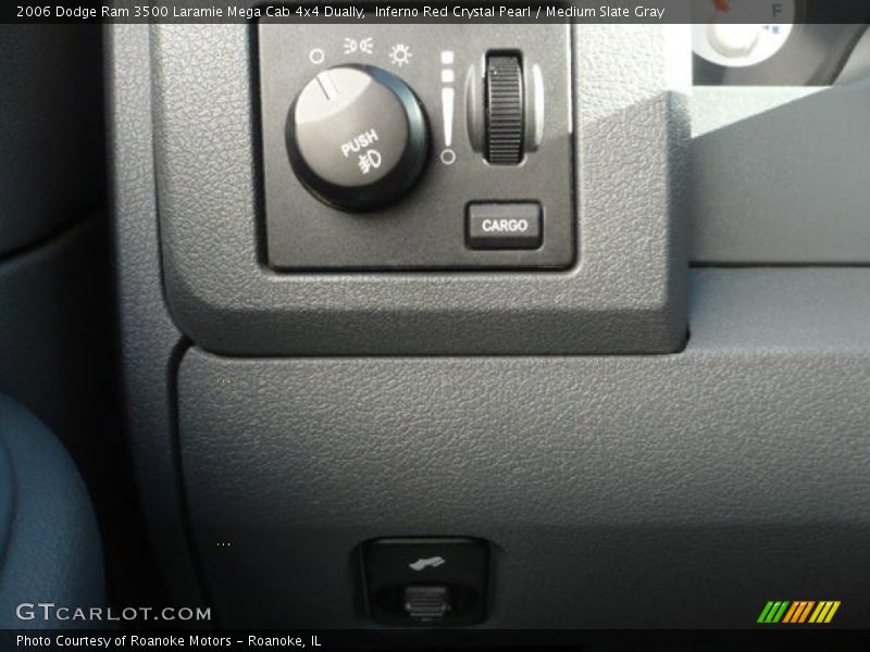Inferno Red Crystal Pearl / Medium Slate Gray 2006 Dodge Ram 3500 Laramie Mega Cab 4x4 Dually