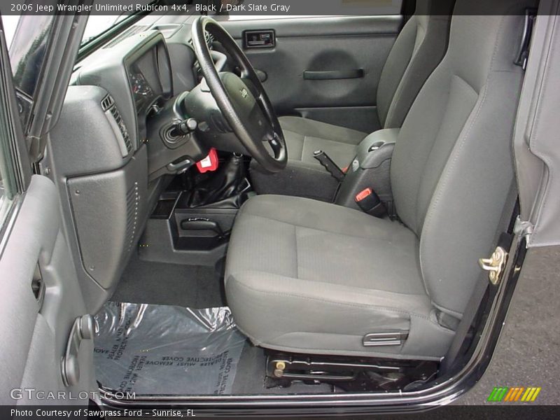 Black / Dark Slate Gray 2006 Jeep Wrangler Unlimited Rubicon 4x4