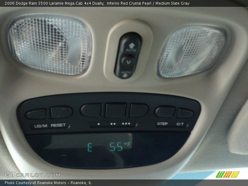 Controls of 2006 Ram 3500 Laramie Mega Cab 4x4 Dually