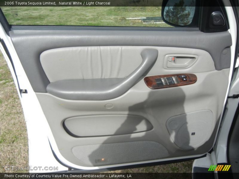 Natural White / Light Charcoal 2006 Toyota Sequoia Limited
