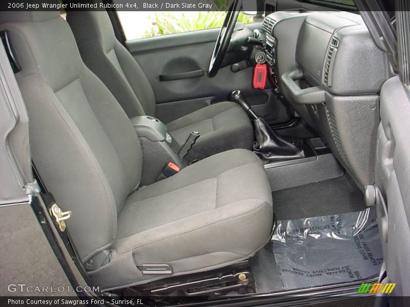 Black / Dark Slate Gray 2006 Jeep Wrangler Unlimited Rubicon 4x4