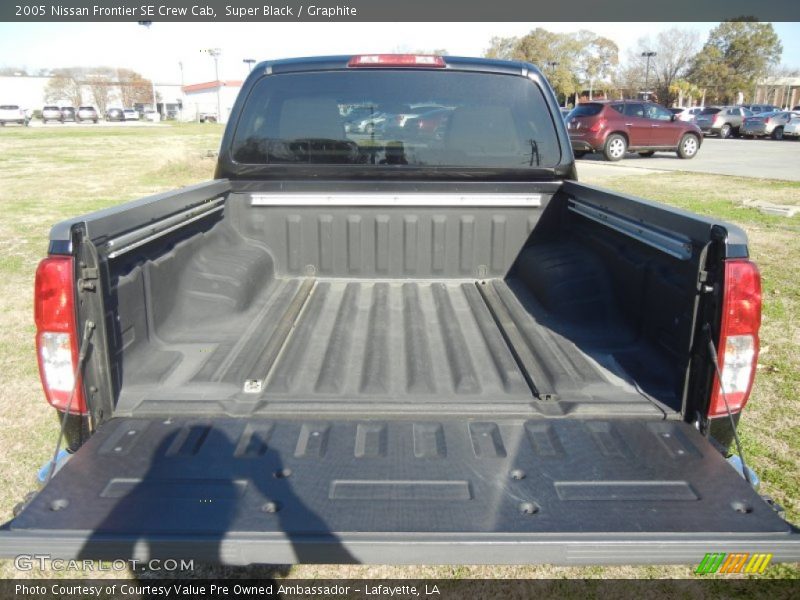 Super Black / Graphite 2005 Nissan Frontier SE Crew Cab