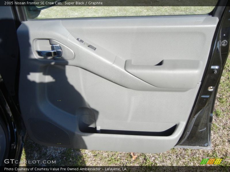 Super Black / Graphite 2005 Nissan Frontier SE Crew Cab