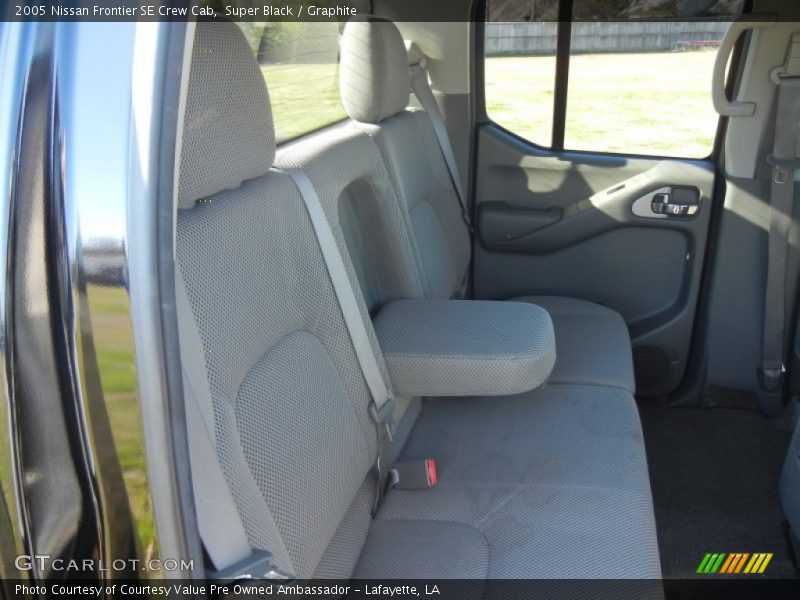Super Black / Graphite 2005 Nissan Frontier SE Crew Cab