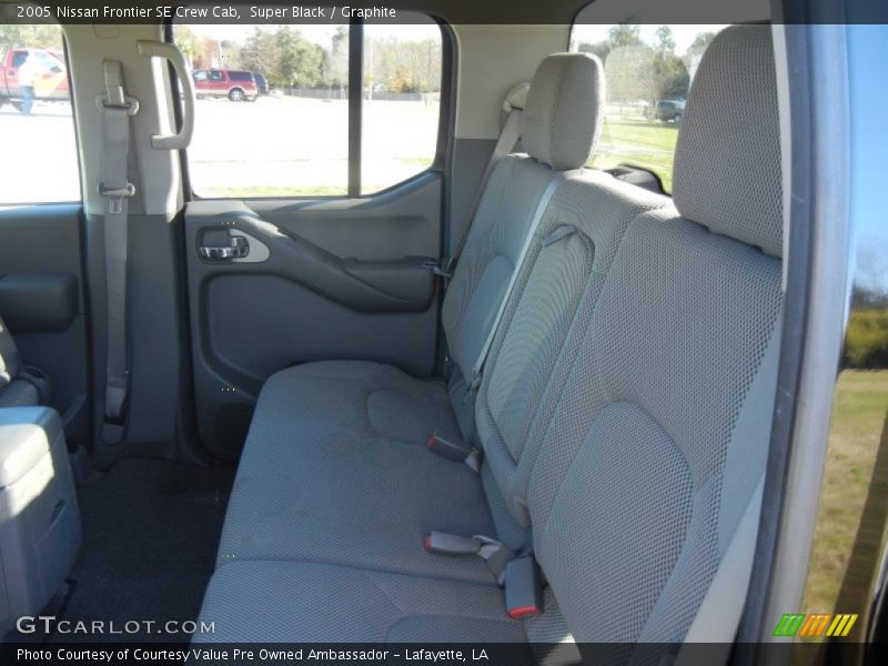 Super Black / Graphite 2005 Nissan Frontier SE Crew Cab