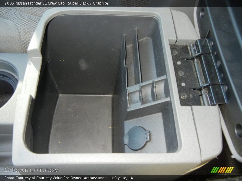 Super Black / Graphite 2005 Nissan Frontier SE Crew Cab