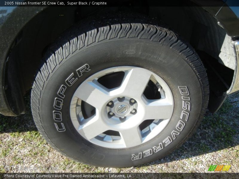Super Black / Graphite 2005 Nissan Frontier SE Crew Cab