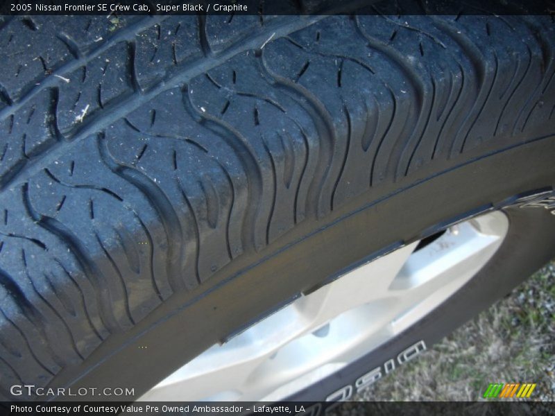 Super Black / Graphite 2005 Nissan Frontier SE Crew Cab