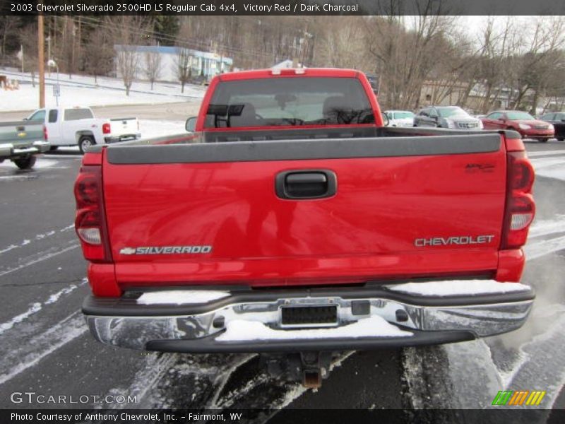 Victory Red / Dark Charcoal 2003 Chevrolet Silverado 2500HD LS Regular Cab 4x4