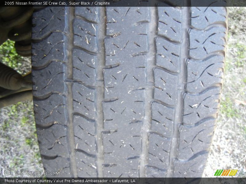 Super Black / Graphite 2005 Nissan Frontier SE Crew Cab