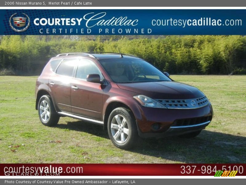 Merlot Pearl / Cafe Latte 2006 Nissan Murano S