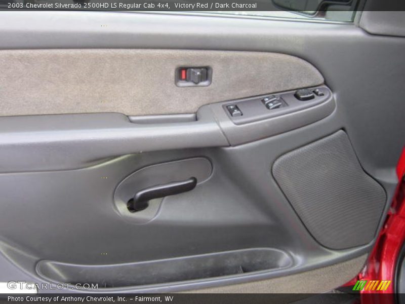 Victory Red / Dark Charcoal 2003 Chevrolet Silverado 2500HD LS Regular Cab 4x4