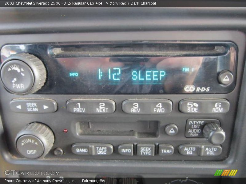 Audio System of 2003 Silverado 2500HD LS Regular Cab 4x4