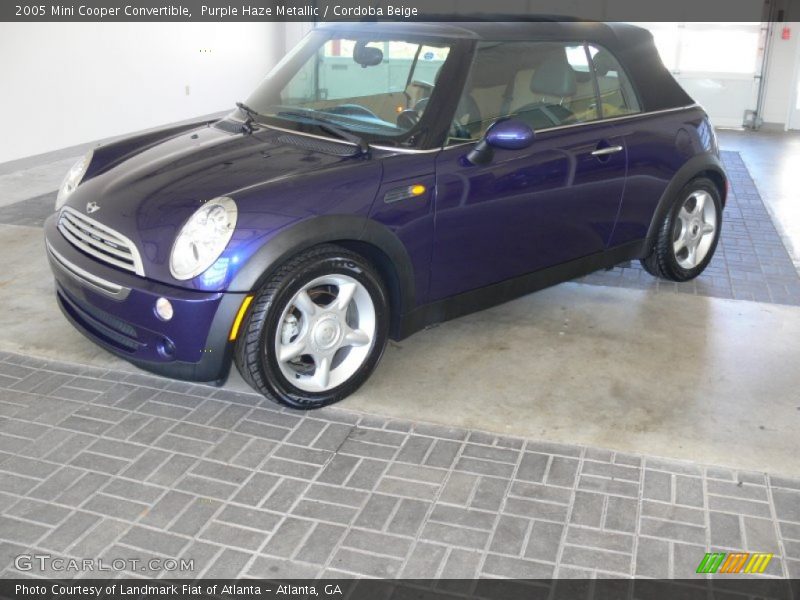 Purple Haze Metallic / Cordoba Beige 2005 Mini Cooper Convertible