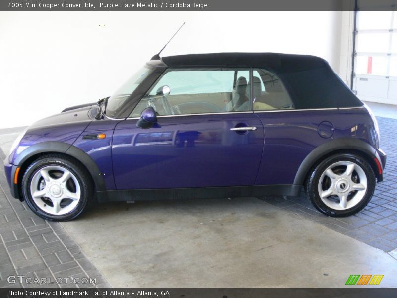 Purple Haze Metallic / Cordoba Beige 2005 Mini Cooper Convertible