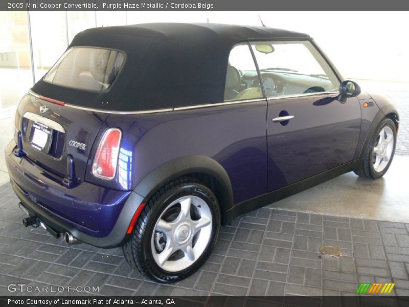 Purple Haze Metallic / Cordoba Beige 2005 Mini Cooper Convertible