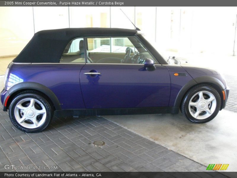 Purple Haze Metallic / Cordoba Beige 2005 Mini Cooper Convertible