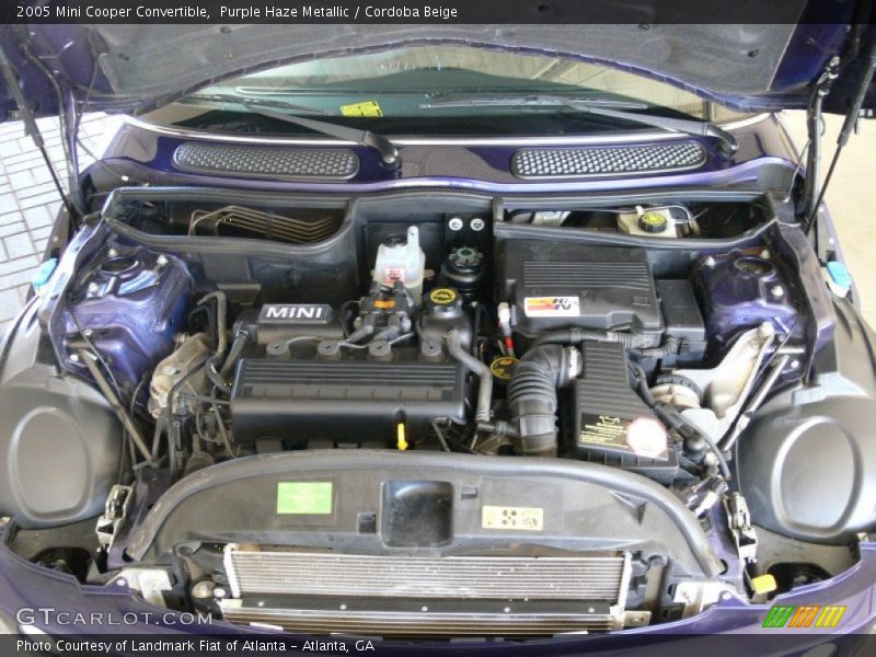 Purple Haze Metallic / Cordoba Beige 2005 Mini Cooper Convertible