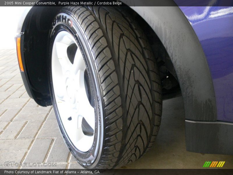 Purple Haze Metallic / Cordoba Beige 2005 Mini Cooper Convertible