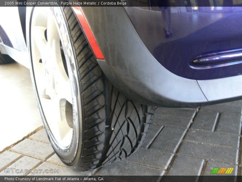 Purple Haze Metallic / Cordoba Beige 2005 Mini Cooper Convertible