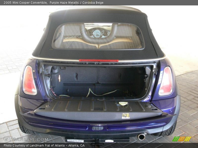 Purple Haze Metallic / Cordoba Beige 2005 Mini Cooper Convertible