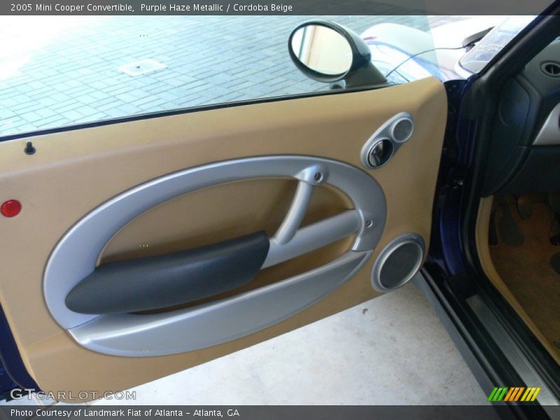 Purple Haze Metallic / Cordoba Beige 2005 Mini Cooper Convertible