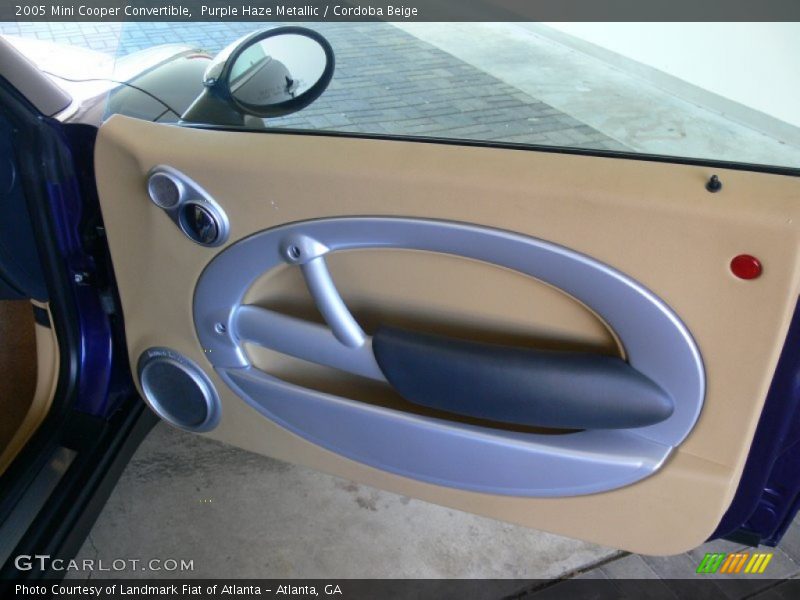 Purple Haze Metallic / Cordoba Beige 2005 Mini Cooper Convertible