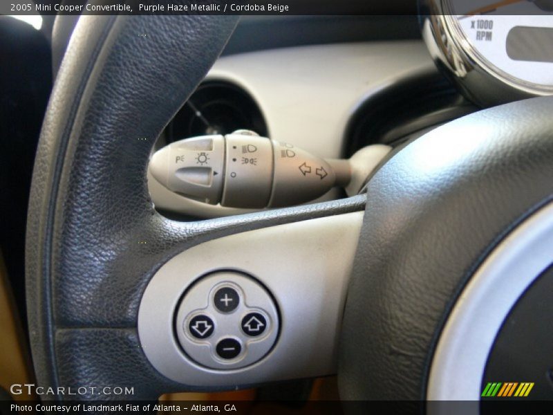 Purple Haze Metallic / Cordoba Beige 2005 Mini Cooper Convertible