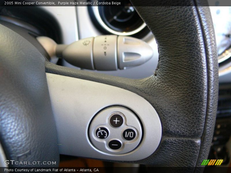 Purple Haze Metallic / Cordoba Beige 2005 Mini Cooper Convertible