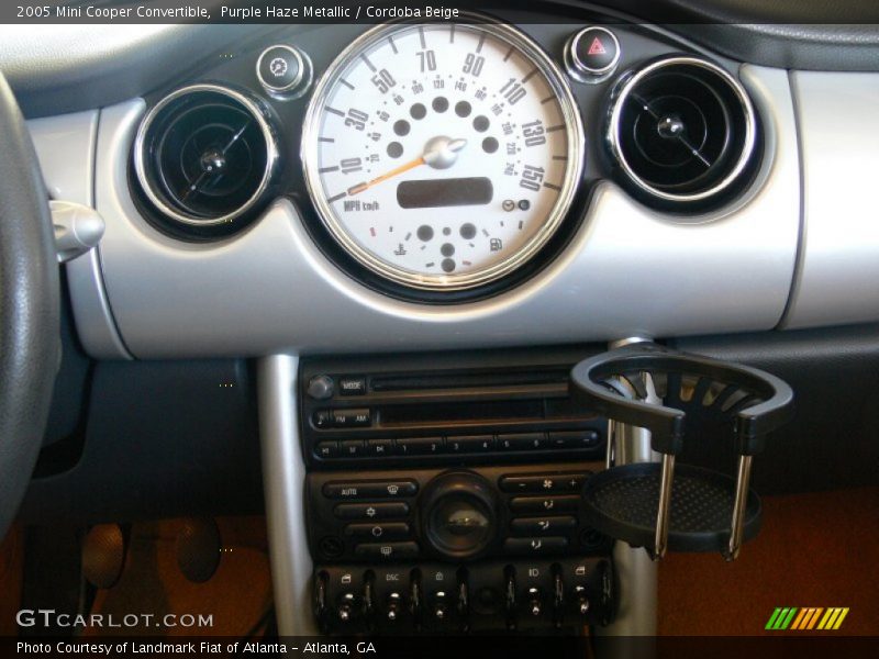 Purple Haze Metallic / Cordoba Beige 2005 Mini Cooper Convertible