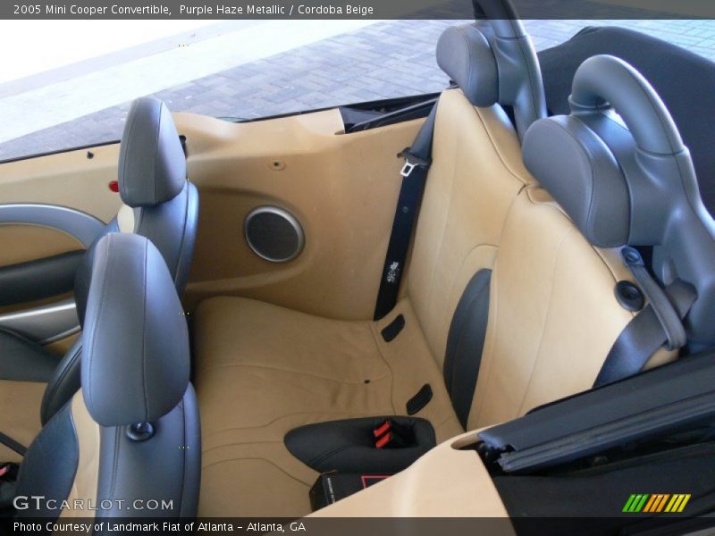 Purple Haze Metallic / Cordoba Beige 2005 Mini Cooper Convertible