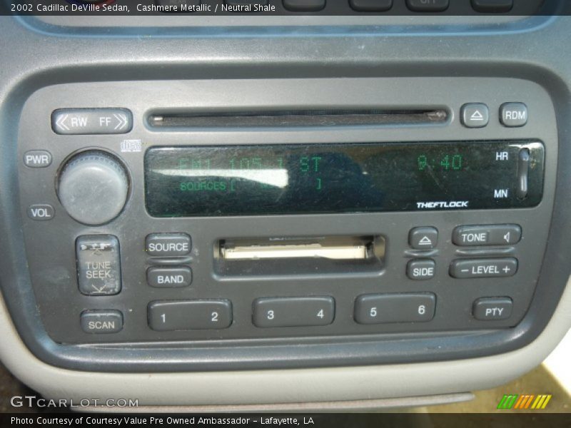 Cashmere Metallic / Neutral Shale 2002 Cadillac DeVille Sedan