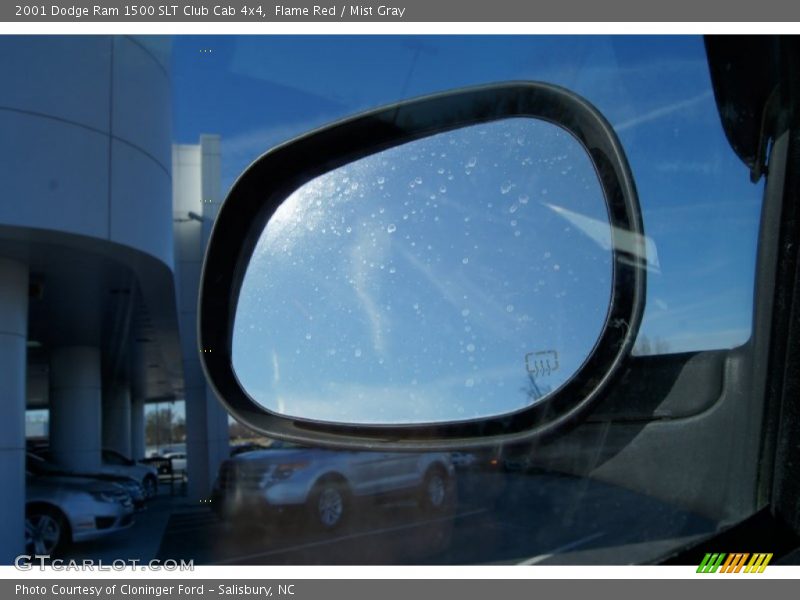 Flame Red / Mist Gray 2001 Dodge Ram 1500 SLT Club Cab 4x4