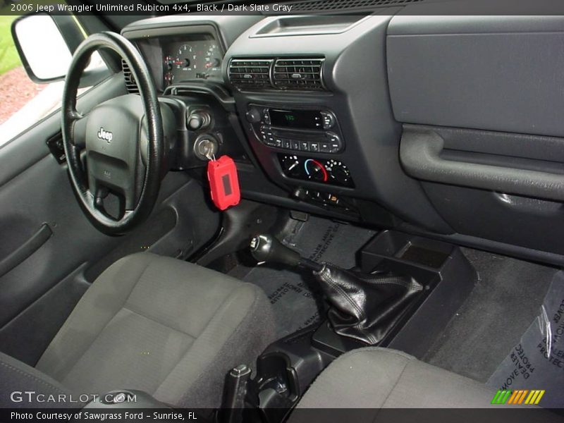 Black / Dark Slate Gray 2006 Jeep Wrangler Unlimited Rubicon 4x4