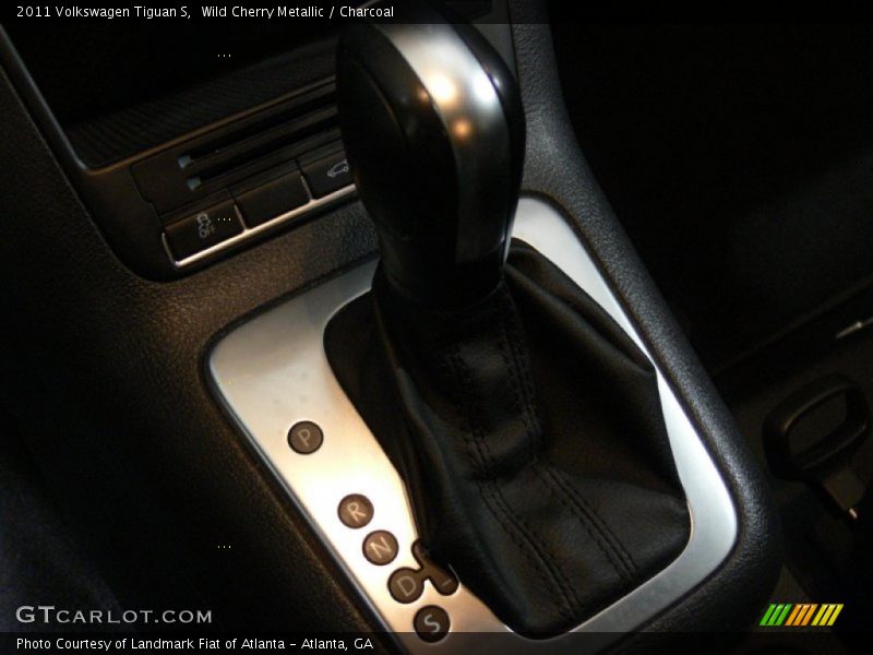 Wild Cherry Metallic / Charcoal 2011 Volkswagen Tiguan S