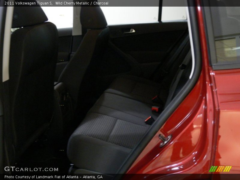 Wild Cherry Metallic / Charcoal 2011 Volkswagen Tiguan S