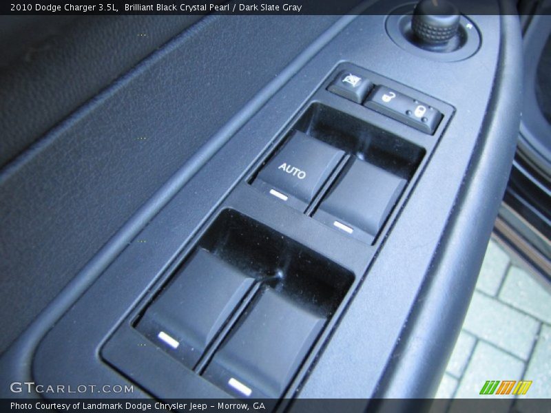 Brilliant Black Crystal Pearl / Dark Slate Gray 2010 Dodge Charger 3.5L