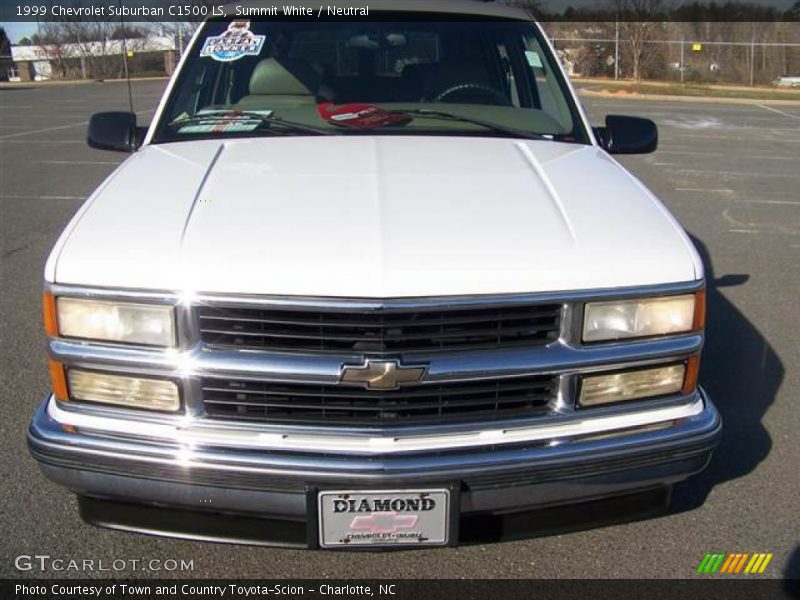 Summit White / Neutral 1999 Chevrolet Suburban C1500 LS