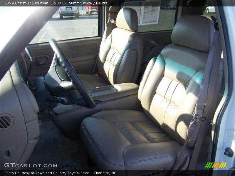 Summit White / Neutral 1999 Chevrolet Suburban C1500 LS