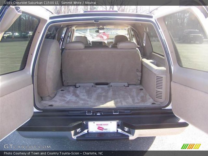 Summit White / Neutral 1999 Chevrolet Suburban C1500 LS
