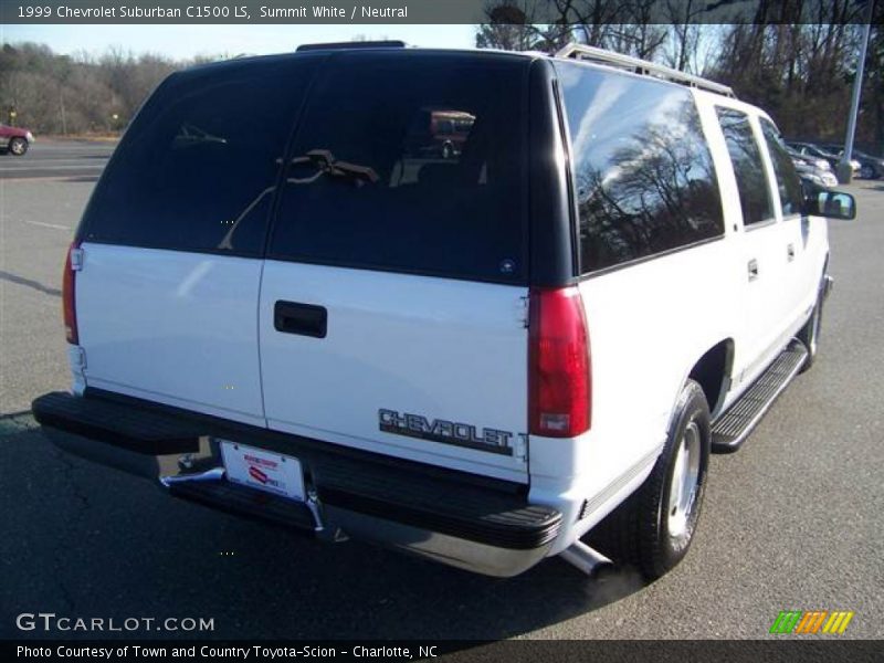 Summit White / Neutral 1999 Chevrolet Suburban C1500 LS