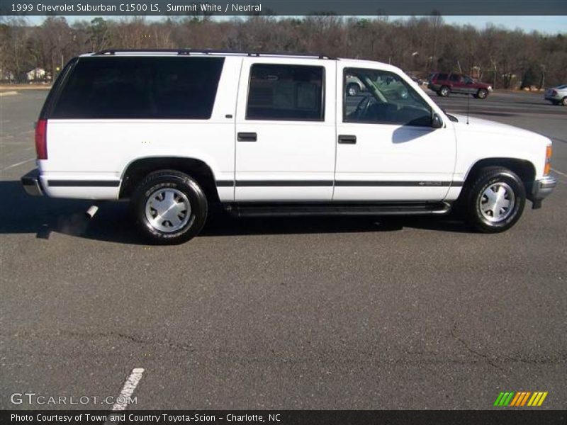 Summit White / Neutral 1999 Chevrolet Suburban C1500 LS