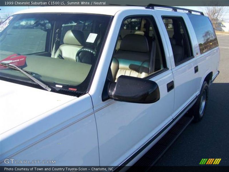 Summit White / Neutral 1999 Chevrolet Suburban C1500 LS