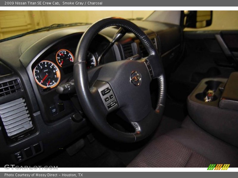 Smoke Gray / Charcoal 2009 Nissan Titan SE Crew Cab