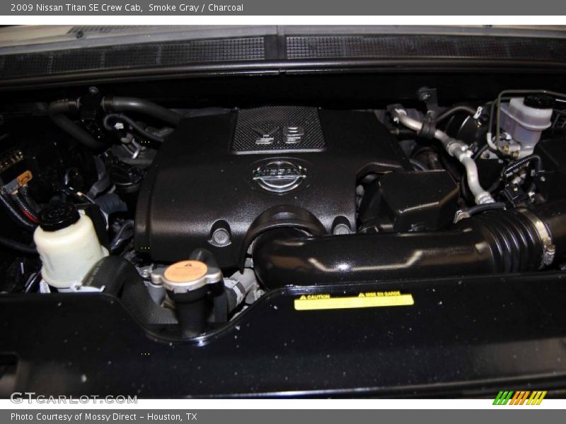 Smoke Gray / Charcoal 2009 Nissan Titan SE Crew Cab