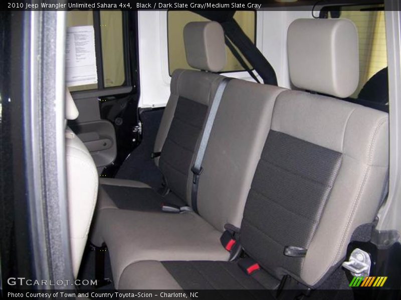 Black / Dark Slate Gray/Medium Slate Gray 2010 Jeep Wrangler Unlimited Sahara 4x4