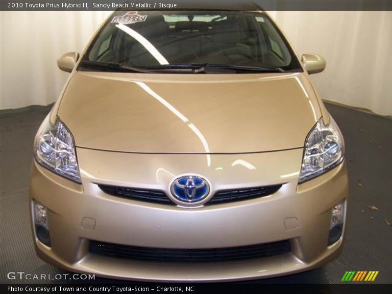 Sandy Beach Metallic / Bisque 2010 Toyota Prius Hybrid III